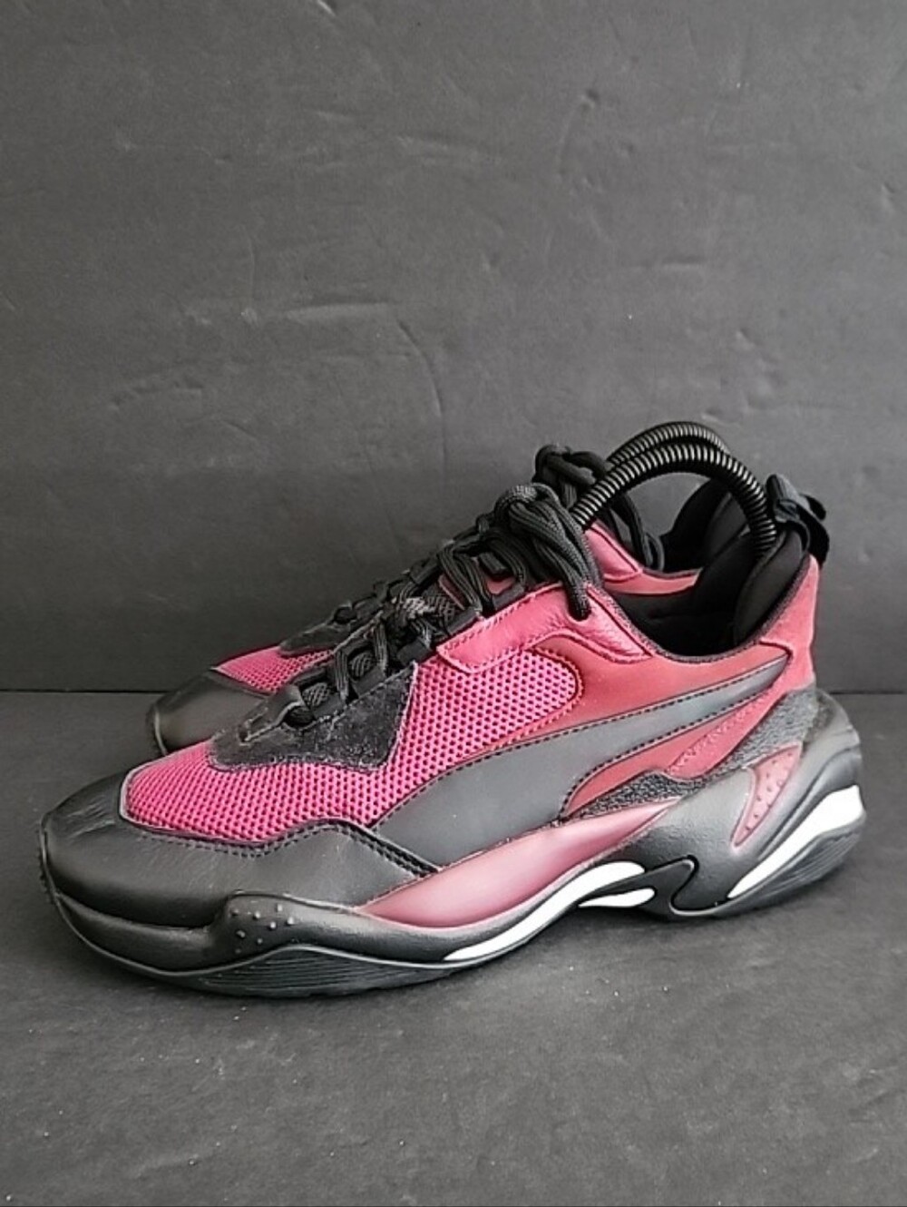 Puma Thunder Spectra  Athletic Sneakers Burgundy Black  Men’s US Size 5 5